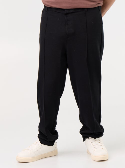 Einfarbige Regular-Fit Chino – Kollektion zum einfachen Anziehen - Kiabi