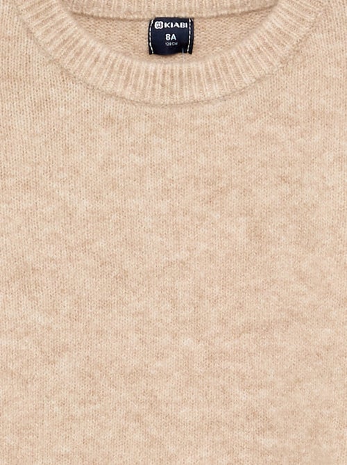 Einfarbiger Langarm-Pullover - Kiabi
