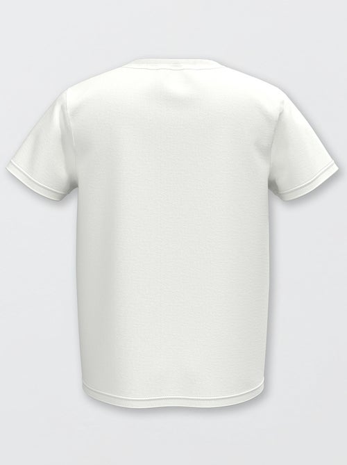 Einfarbiges Basic Jersey-T-Shirt - Kiabi