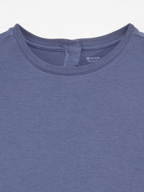 Einfarbiges Kurzarm-T-Shirt - Kollektion "einfach anzuziehen" - Kiabi
