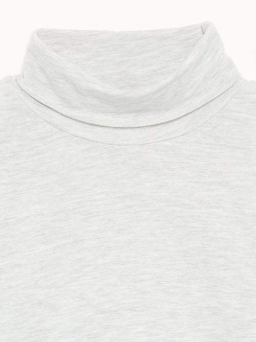 Einfarbiges Rollkragen-Shirt - Kiabi