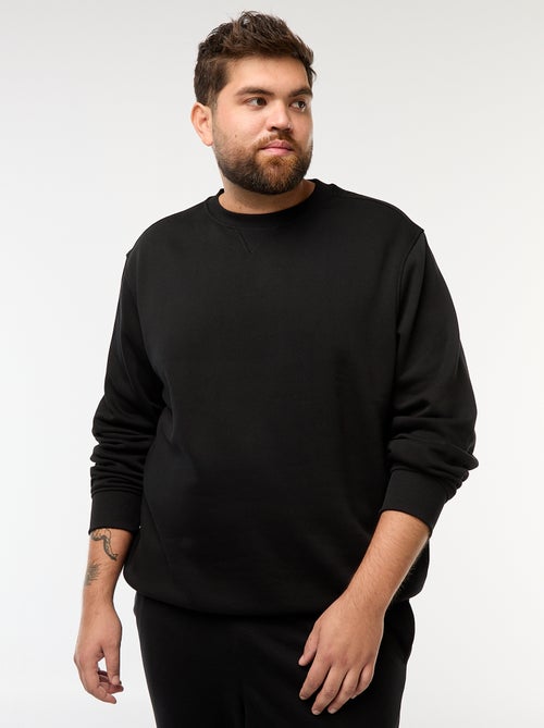 Einfarbiges Rundhals-Sweatshirt - Kiabi
