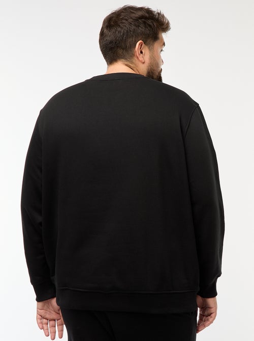 Einfarbiges Rundhals-Sweatshirt - Kiabi