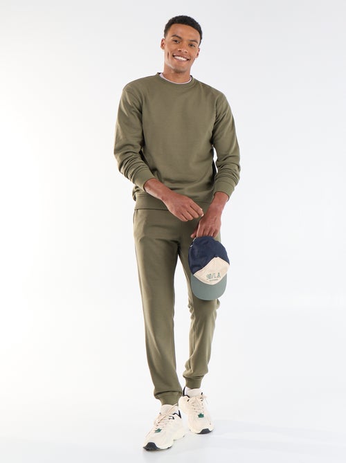 Einfarbiges Sweatshirt aus French Terry - Kiabi
