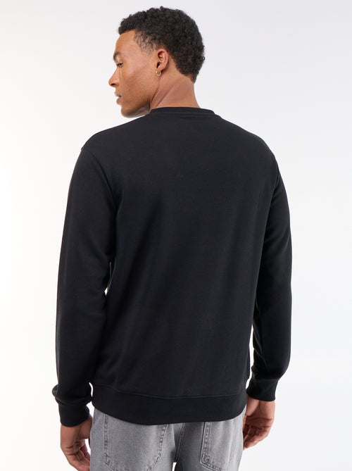 Einfarbiges Sweatshirt aus French Terry - Kiabi