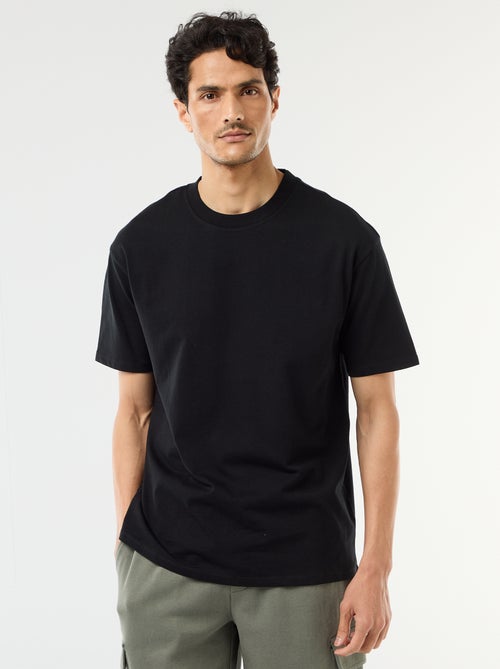 Einfarbiges T-Shirt im Comfort Fit / Oversize-Look - Kiabi