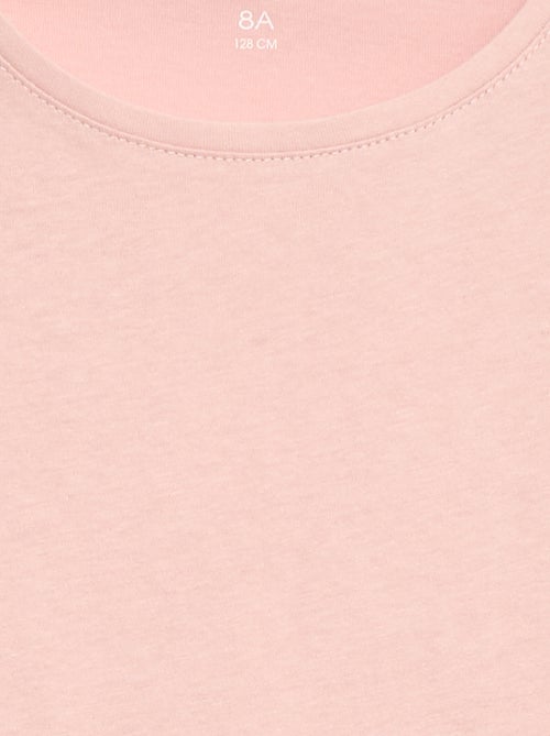 Einfarbiges T-Shirt - Kiabi