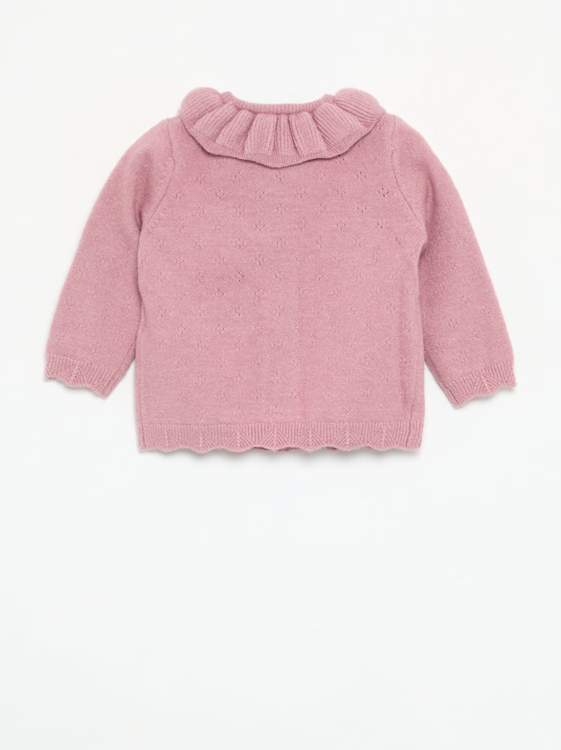 Ensemble 2 pièces - Gilet + legging Rose - Kiabi
