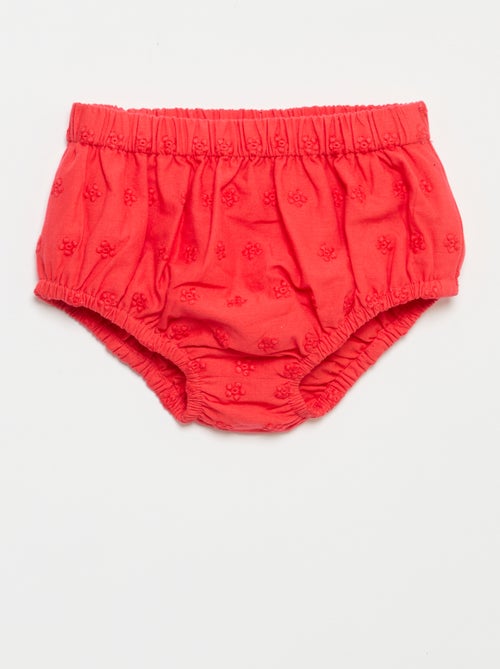 Ensemble 2 pièces - robe sans manches + culotte - Kiabi