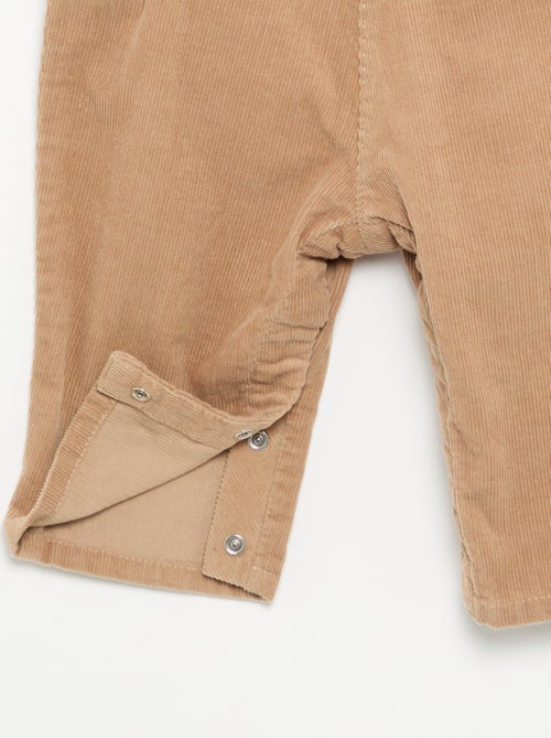 Ensemble 2 pièces - Salopette longue + Chemise à manches longues - Kiabi