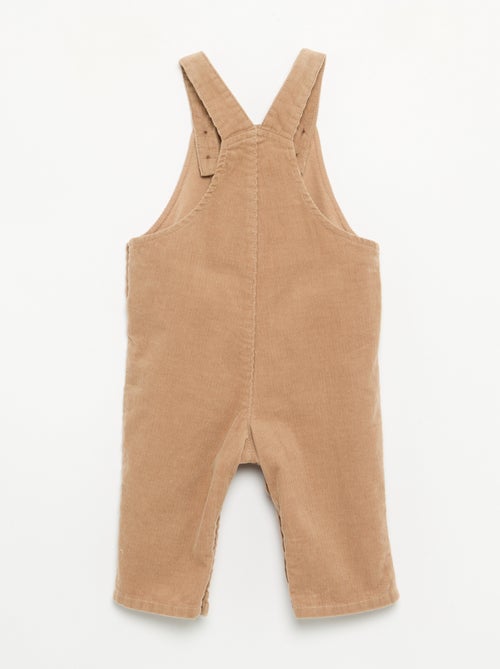 Ensemble 2 pièces - Salopette longue + Chemise à manches longues - Kiabi