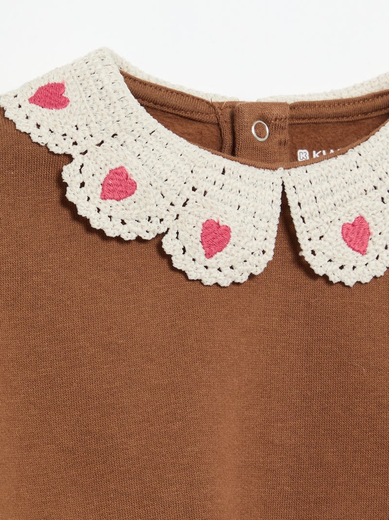 Ensemble 2 pièces - sweat + legging Marron - Kiabi