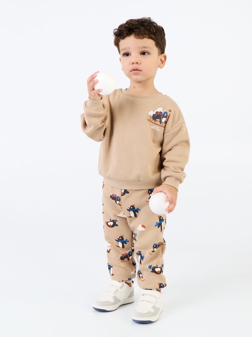 Ensemble 2 pièces - Sweat + pantalon - Kiabi