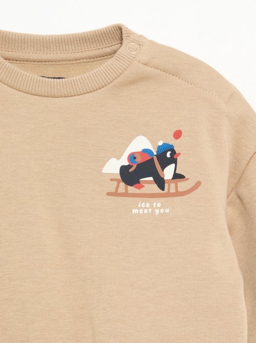Ensemble 2 pièces - Sweat + pantalon - Kiabi