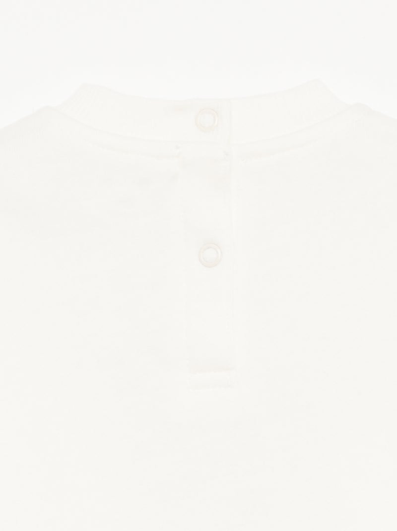 Ensemble 2 pièces - Sweat + pantalon Blanc - Kiabi