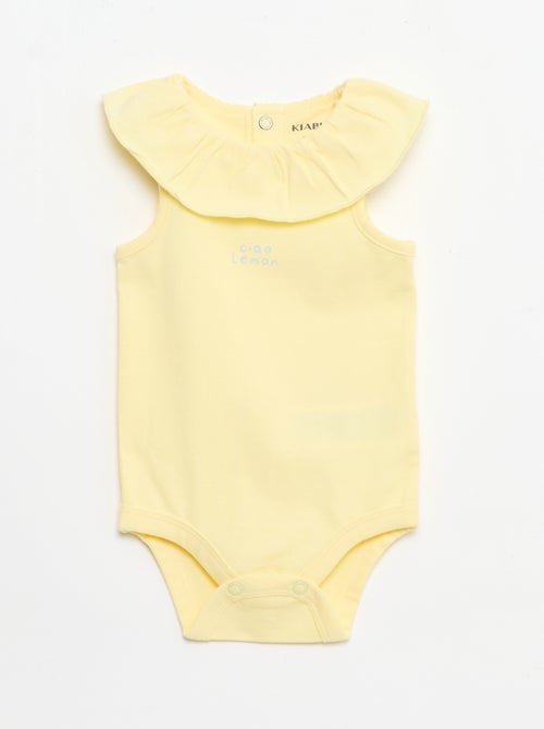 Ensemble 2 pièces body + culotte - Kiabi