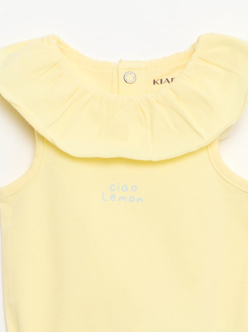 Ensemble 2 pièces body + culotte - Kiabi