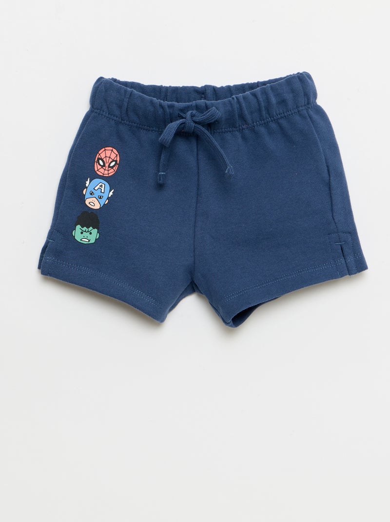 Ensemble 2 pièces débardeur + short 'Marvel' Bleu - Kiabi