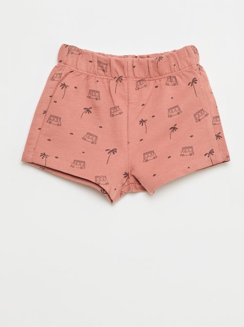 Ensemble 2 pièces en coton  T-shirt + short - Kiabi