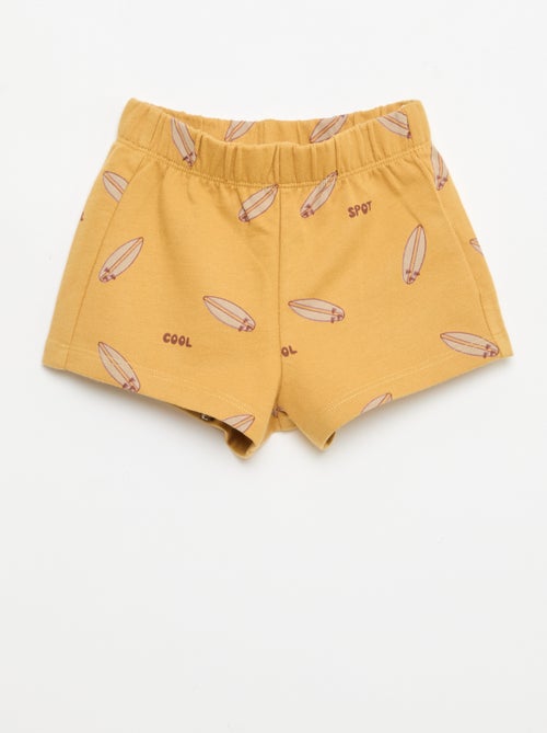 Ensemble 2 pièces en coton  T-shirt + short - Kiabi