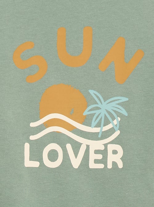 Ensemble 2 pièces en coton  T-shirt + short - Kiabi