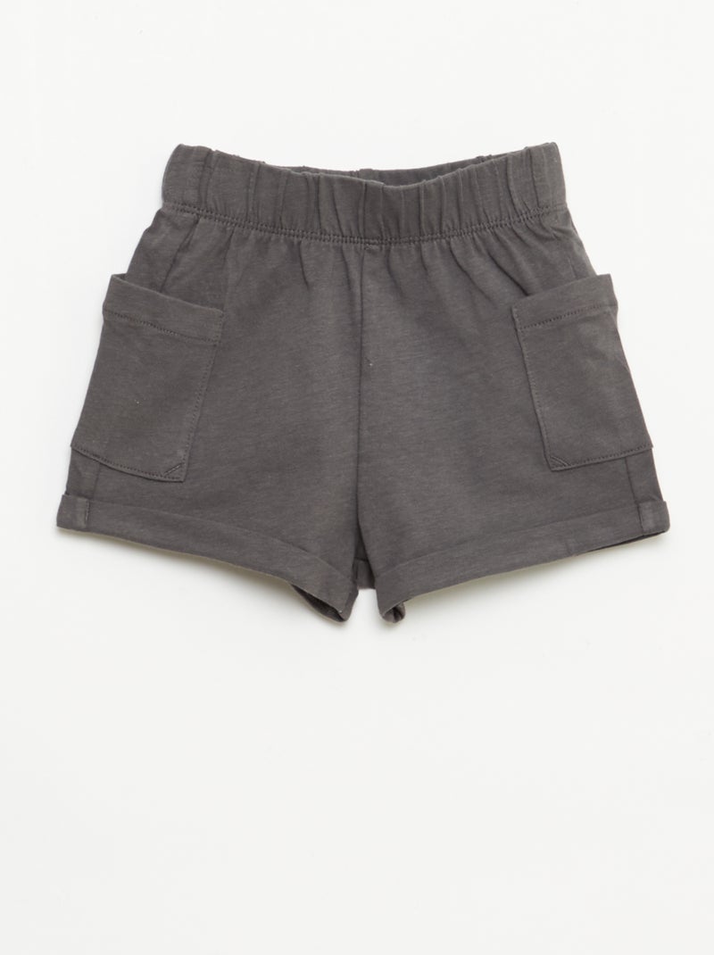 Ensemble 2 pièces short + T-shirt Beige - Kiabi