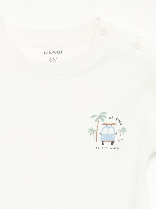 Ensemble 2 pièces short + T-shirt - Kiabi