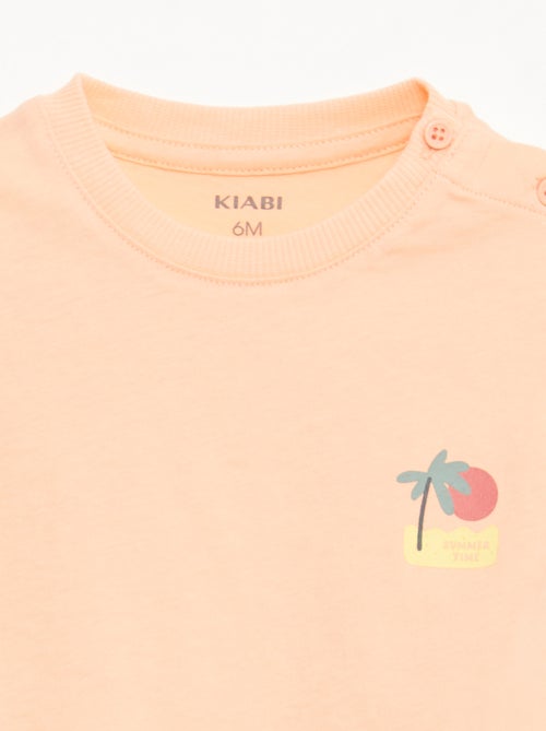 Ensemble 2 pièces short + T-shirt - Kiabi