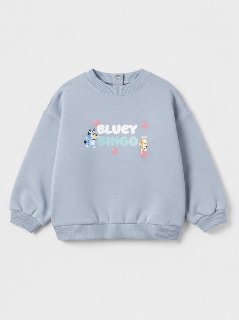 Ensemble 2 pièces Sweat + legging 'Bluey' Bleu - Kiabi