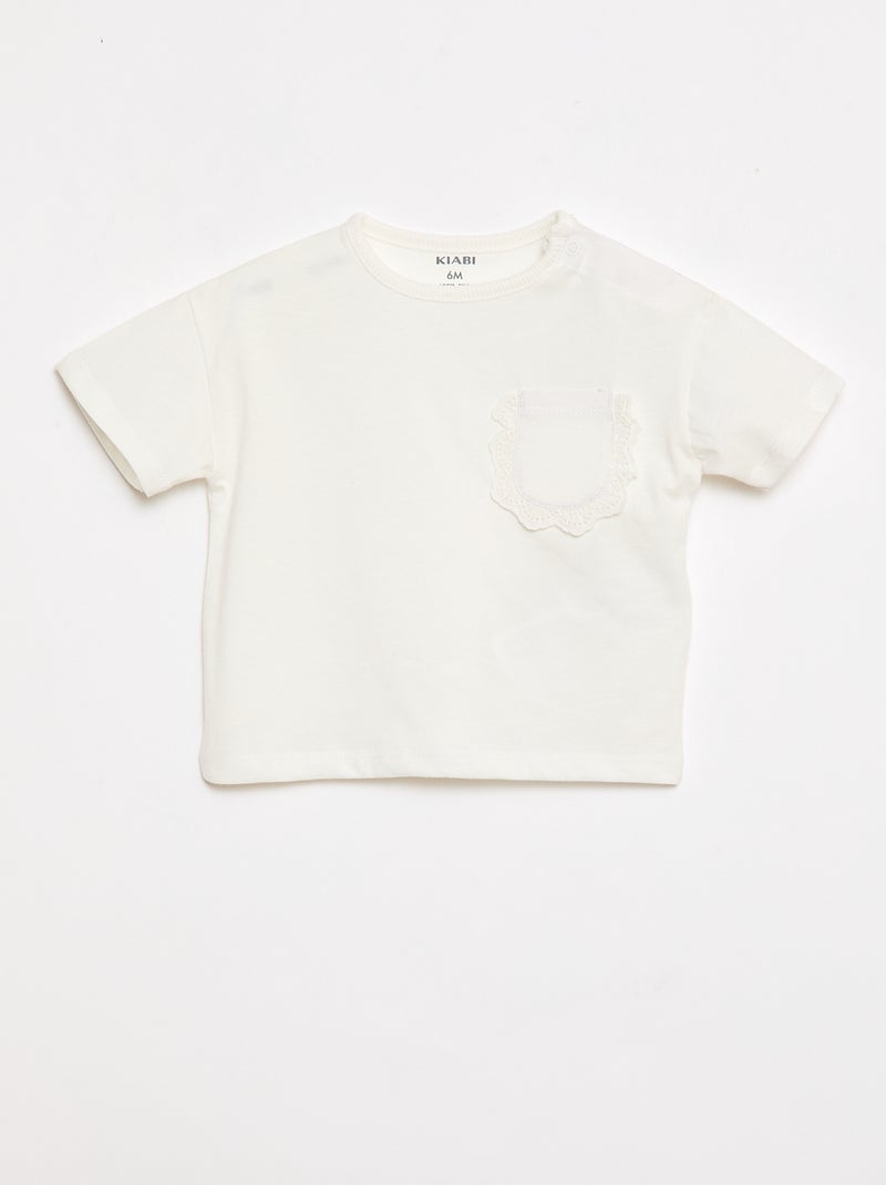 Ensemble 2 pièces T-shirt + legging Bleu - Kiabi