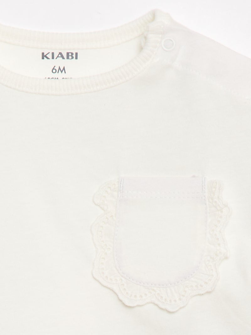 Ensemble 2 pièces T-shirt + legging Bleu - Kiabi