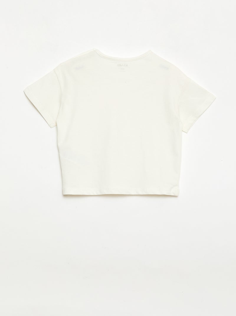 Ensemble 2 pièces T-shirt + legging Jaune - Kiabi