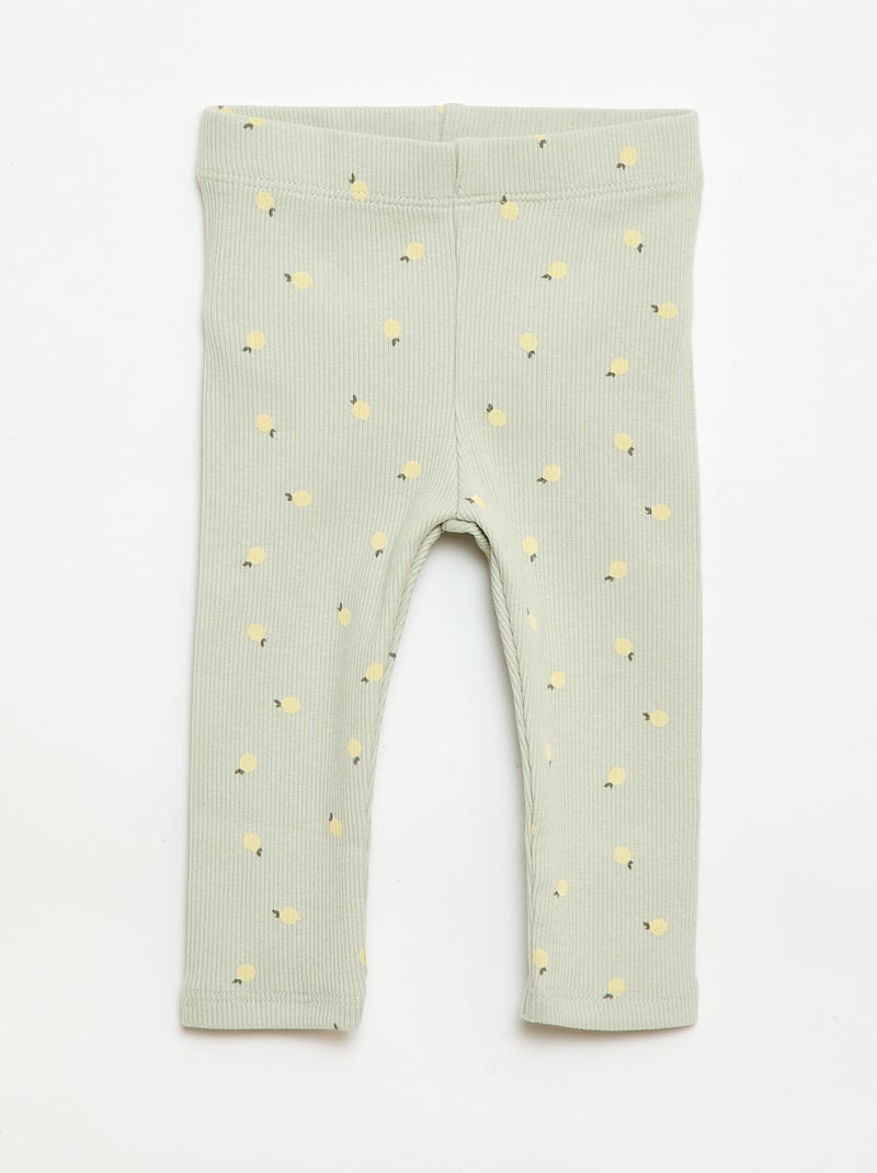 Ensemble 2 pièces T-shirt + legging Jaune - Kiabi