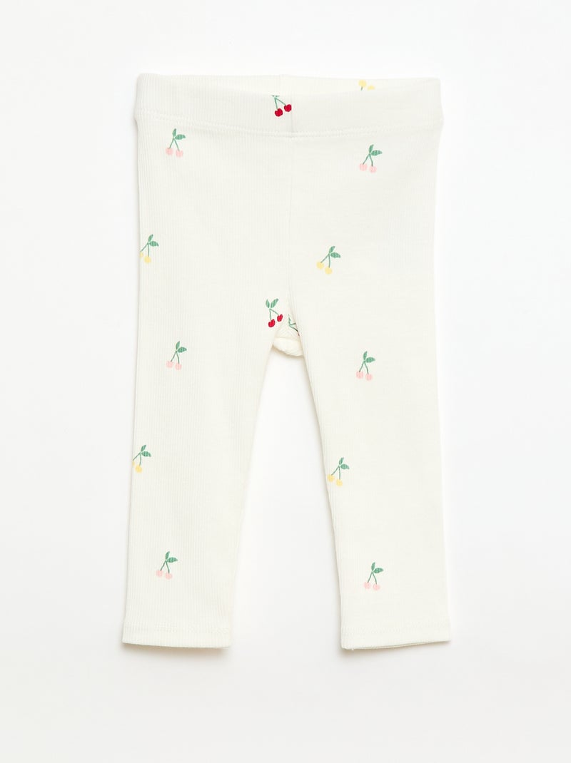 Ensemble 2 pièces T-shirt + legging Violet - Kiabi