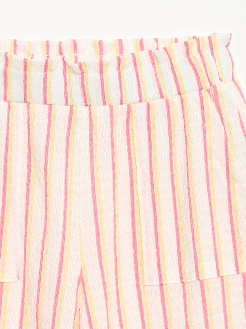 Ensemble 2 pièces T-shirt + pantalon Beige - Kiabi