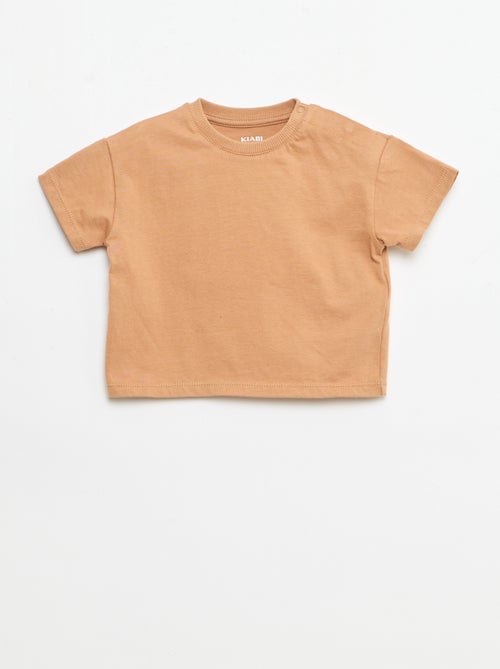 Ensemble 2 pièces T-shirt + salopette - Kiabi