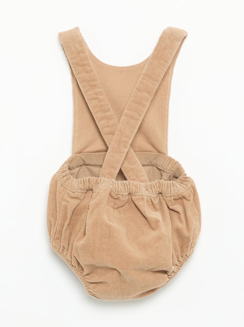 Ensemble 3 pièces - Barboteuse + blouse + paire de collants - Kiabi