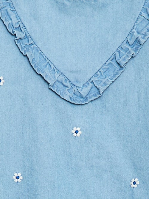 Ensemble 3 pièces  barboteuse + chapeau + chaussettes - Kiabi