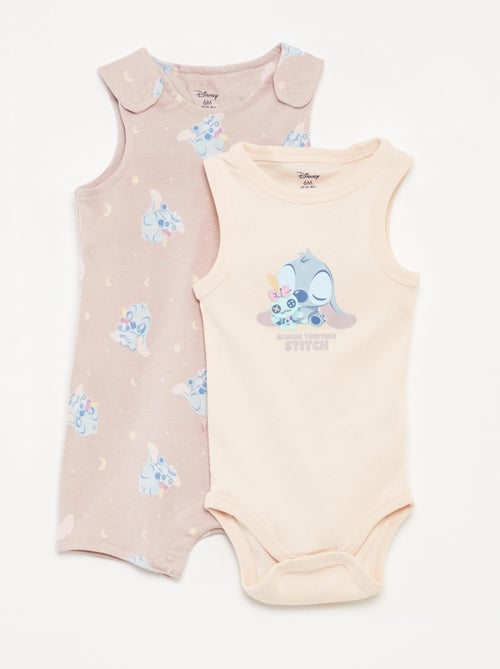 Ensemble barboteuse + body 'Disney' - 2 pièces - Kiabi