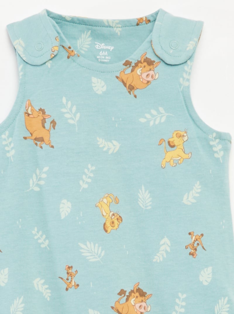 Ensemble barboteuse + body 'Disney' - 2 pièces VERT - Kiabi