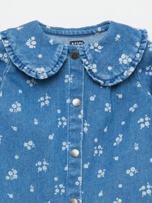 Ensemble blouse en jean + legging - 2 pièces - Kiabi