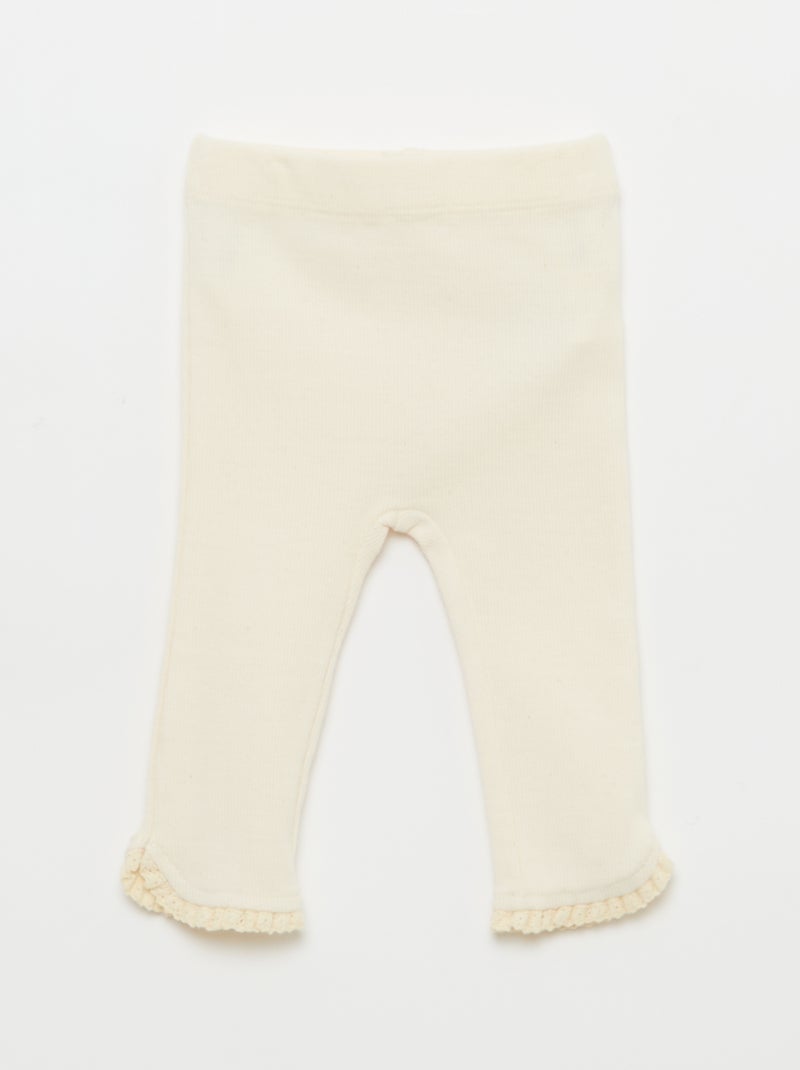 Ensemble blouse en jean + legging - 2 pièces Bleu - Kiabi