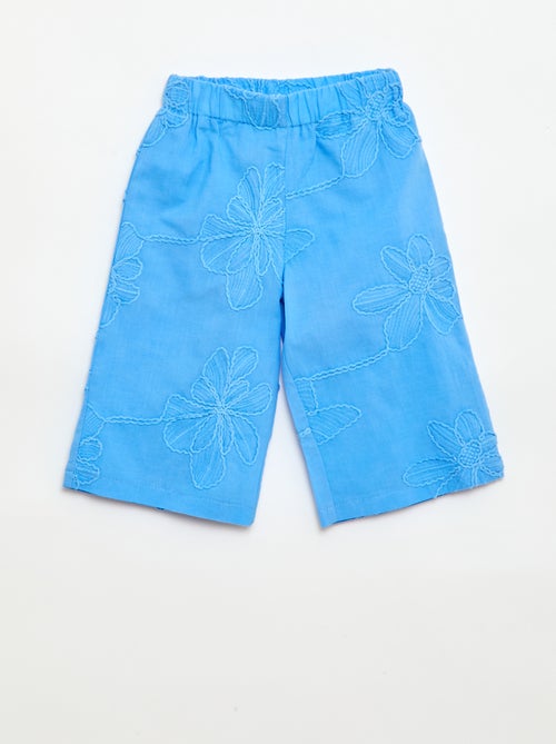 Ensemble blouse + pantalon avec broderies - 2 pièces - Kiabi