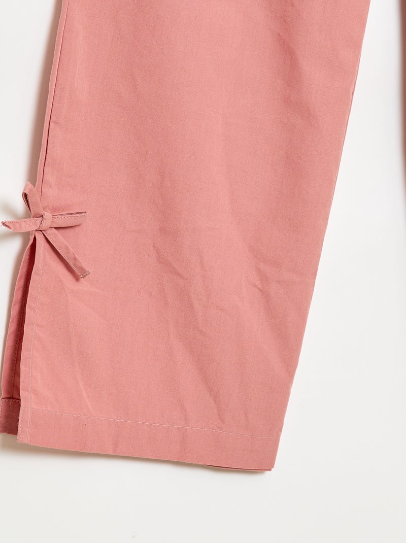 Ensemble blouse sans manches + pantalon - 2 pièces Rose - Kiabi