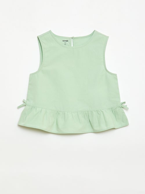 Ensemble blouse sans manches + pantalon - 2 pièces - Kiabi