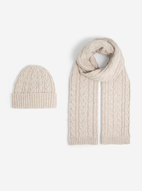 Ensemble bonnet + écharpe - 2 pièces - Kiabi