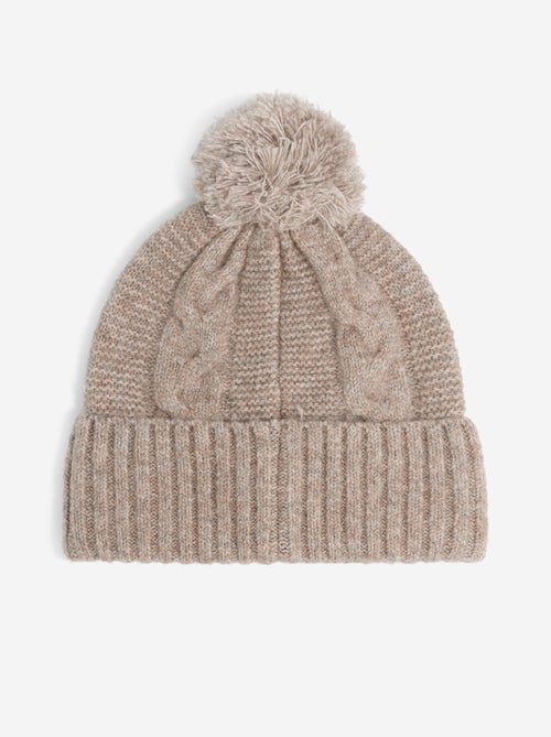 Ensemble bonnet en maille + snood - 2 pièces - Kiabi
