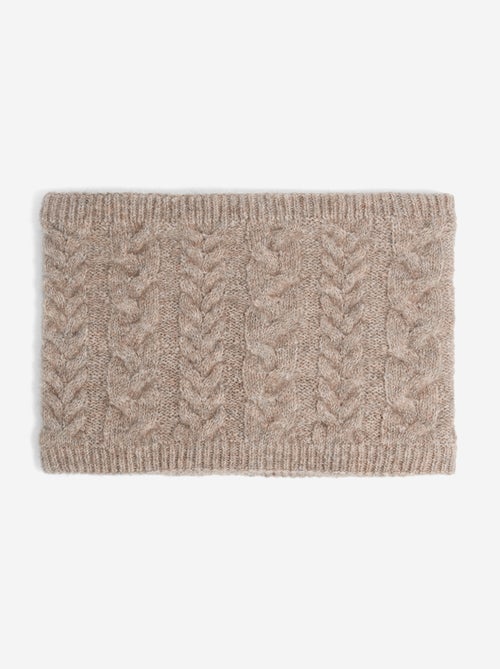 Ensemble bonnet en maille + snood - 2 pièces - Kiabi