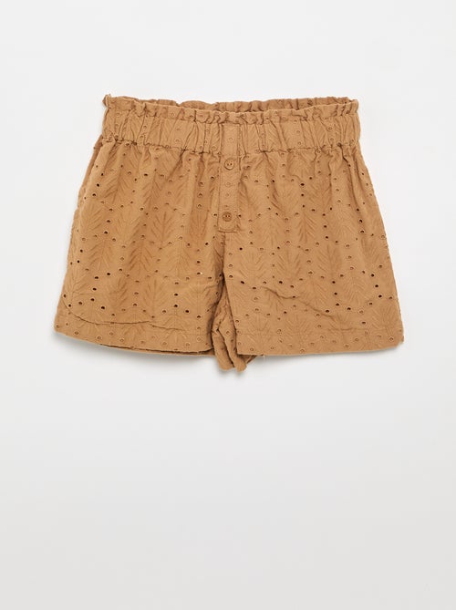 Ensemble brodé 2 pièces - short + blouse - Kiabi