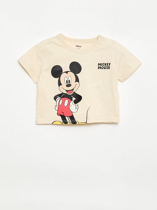 Ensemble court t-shirt + short 'Mickey' - 2 pièces - Kiabi